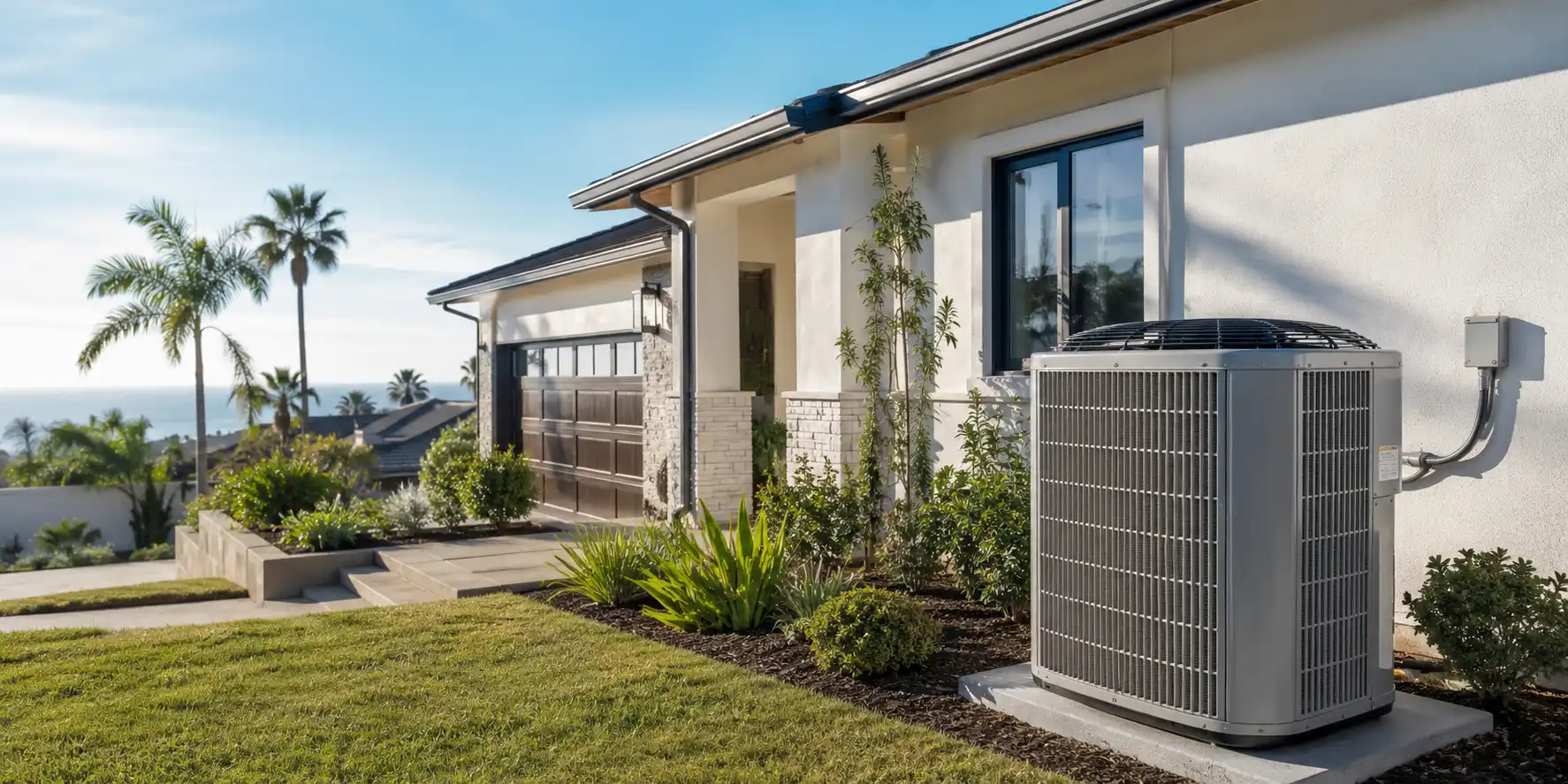 Comfortable home interior with modern HVAC service